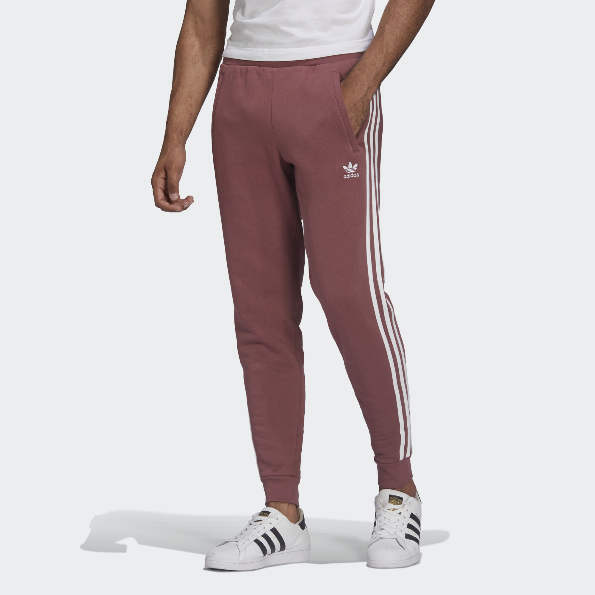 Спортивные брюки мужские Adidas HF2101 красные XS