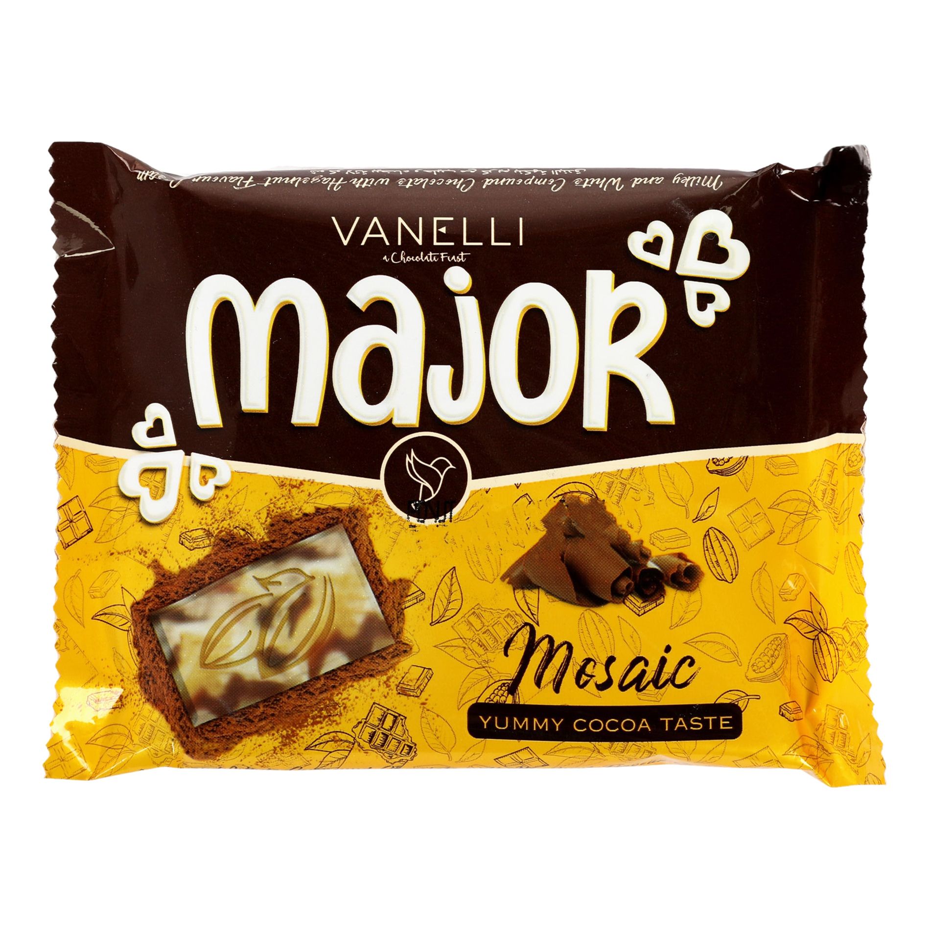 

Шоколад Vanelli Major Mosaic молочно-белый 70 г