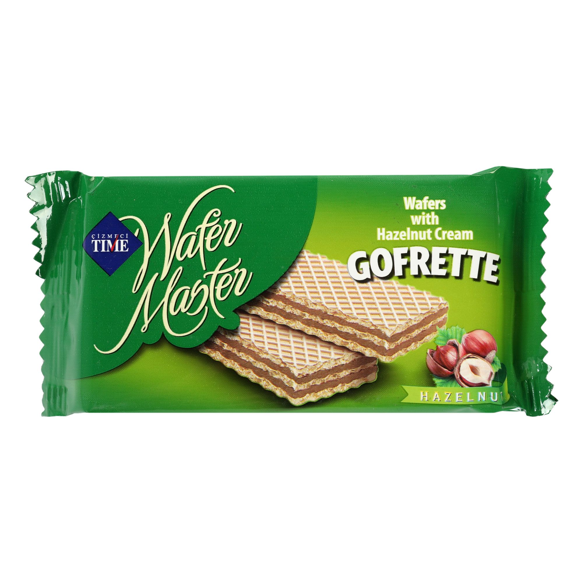 Вафли Cizmeci Time Wafer Master Gofrette с фундуком 40 г