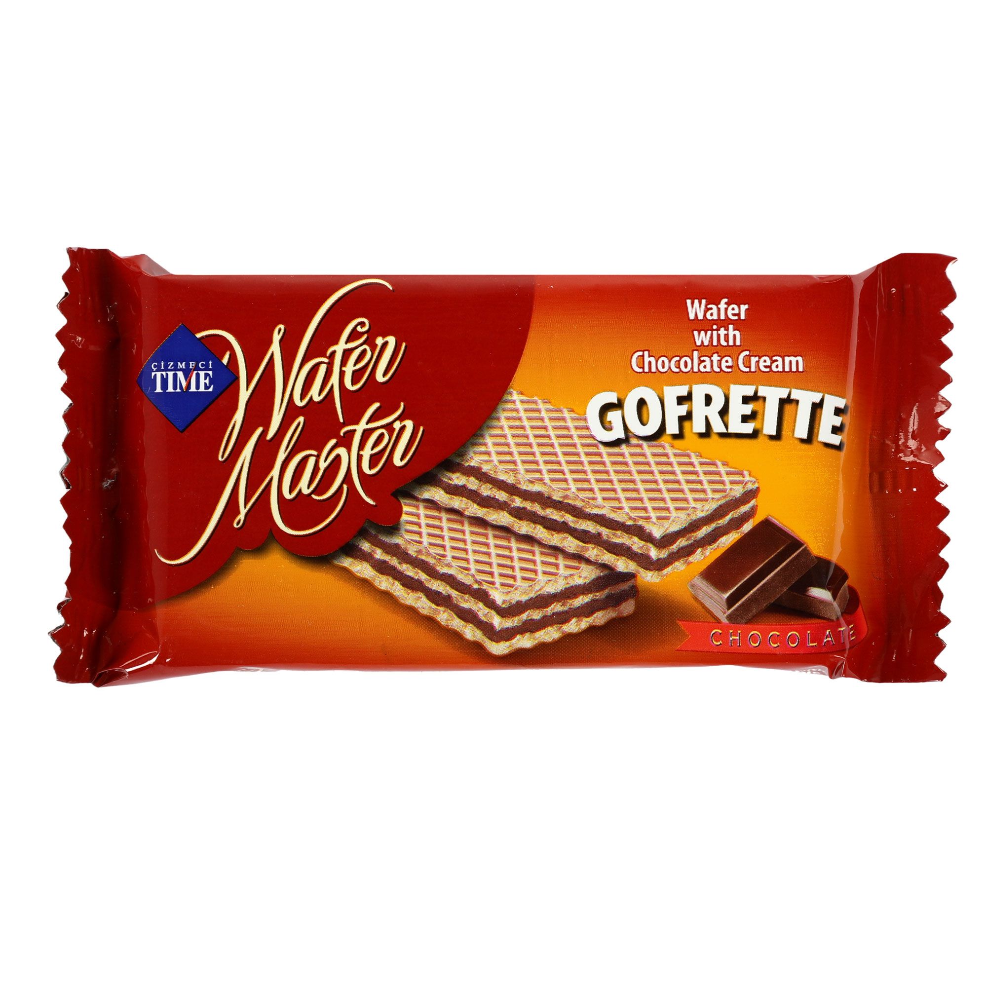 Вафли Cizmeci Time Wafer Master Gofrette с шоколадом 40 г