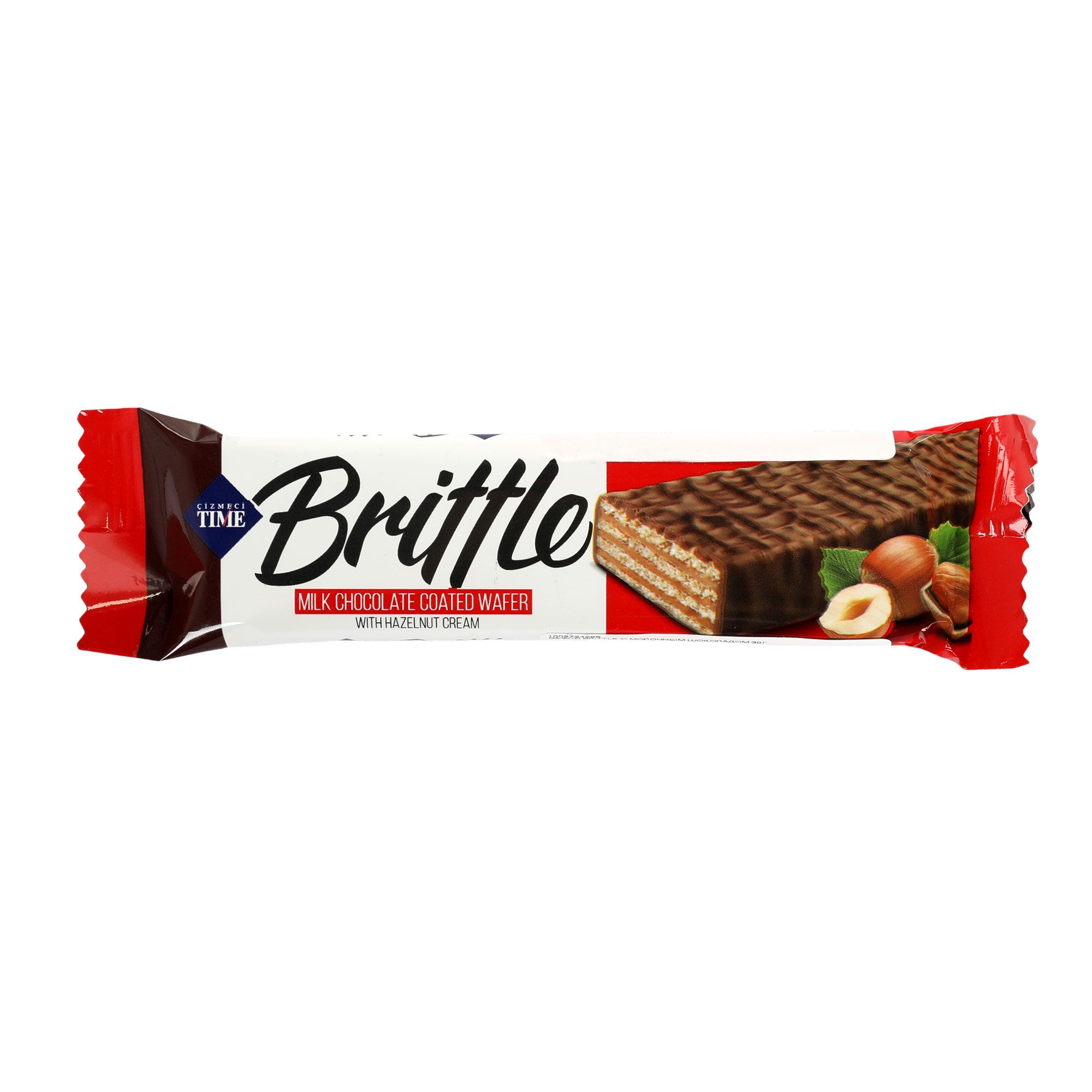 Вафли Cizmeci Time Brittle с молочным шоколадом 30 г