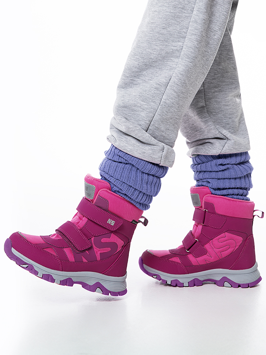 Ботинки детские NIKASTYLE 16з12824 брусника 35 5750₽