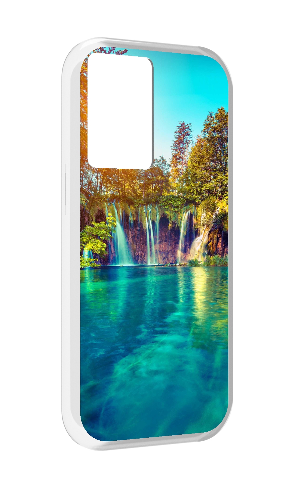 

Чехол MyPads Водапад-2 для OnePlus Nord N20 SE, Прозрачный, Tocco