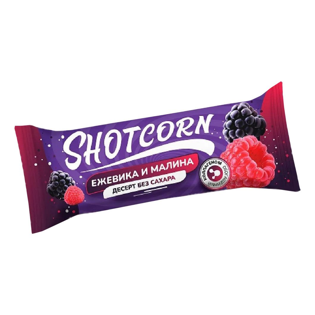 

Печенье Shotcorn Ежевика и малина без сахара 40 г