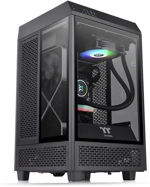 

Корпус miniITX Thermaltake The Tower 100, Midi-Tower, без БП, черный ca-1r3-00s1wn-00, Корпус miniITX Thermaltake The Tower 100, Midi-Tower, без БП, черный [ca-1r3-00s1wn-00]