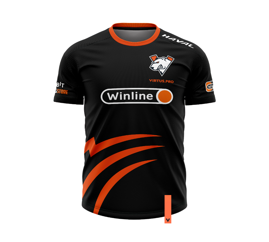 

Футболка мужская Virtus.pro Virtus.pro 2022-2023 черная XXXL, Virtus.pro 2022-2023