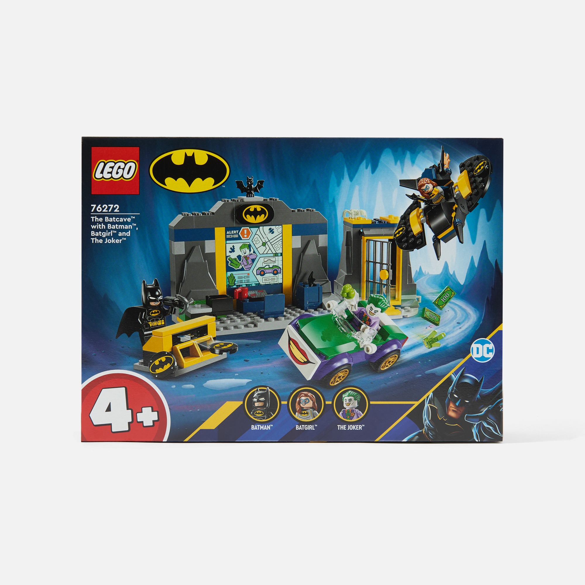 

Конструктор Lego DC Super Heroes Batcave Бэтпещера с Бэтменом, Бэтгерл и Джокером, 76272, 76272