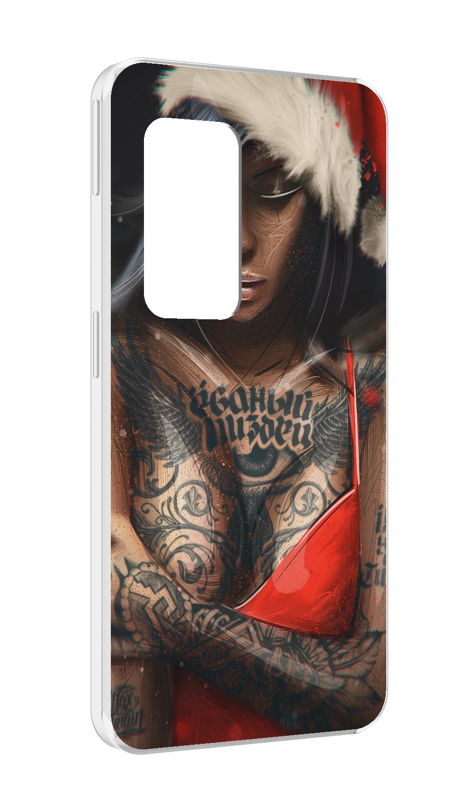 

Чехол MyPads санта-клаус-девушка для UleFone Power Armor X11 Pro, Прозрачный, Tocco