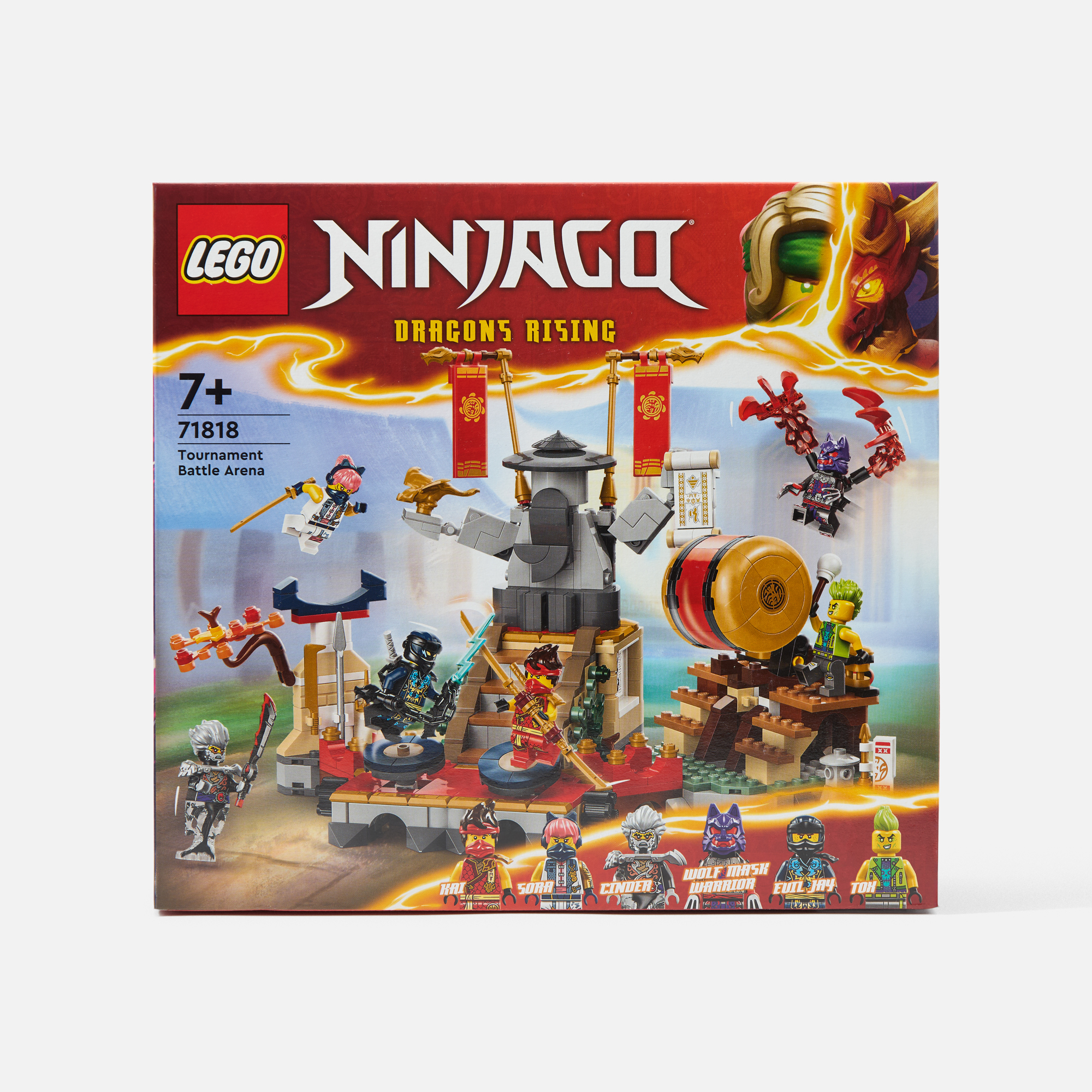 

Конструктор Lego Ninjago Турнирная боевая арена, 659 деталей, 71818, 71818