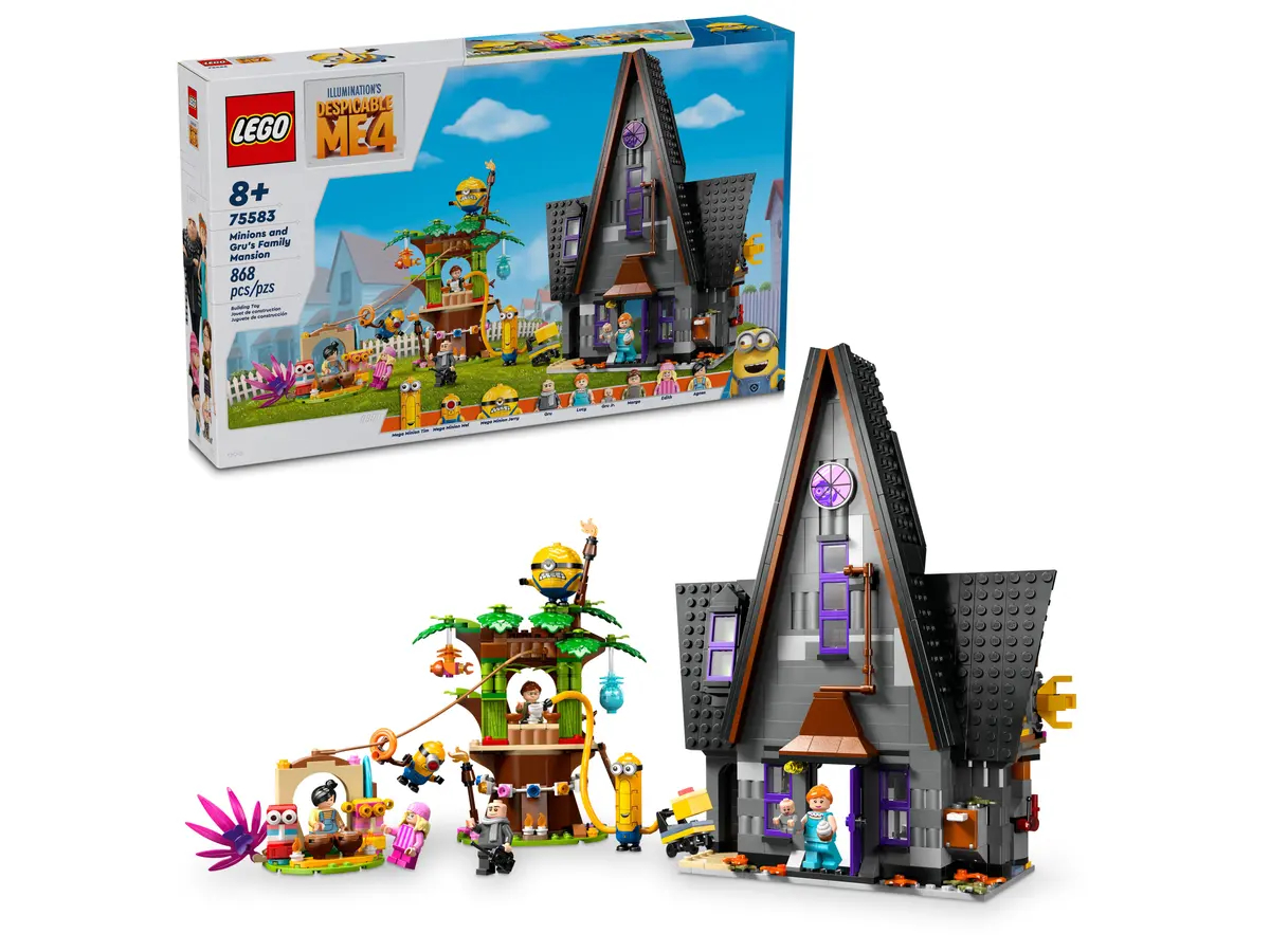 

Конструктор Lego Minions Миньоны и фамильный особняк Грю, 75583, 75583