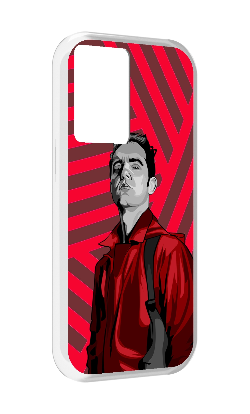

Чехол MyPads Берлин-бумажный-дом для OnePlus Nord N20 SE, Прозрачный, Tocco