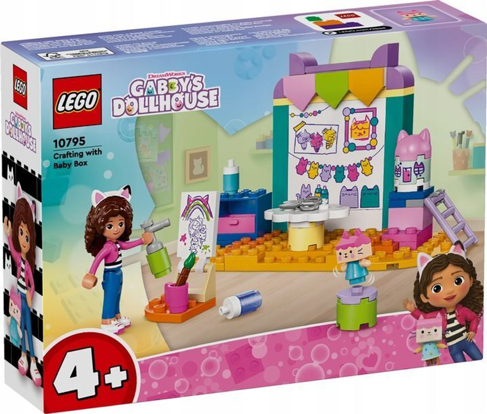 

Конструктор Lego Gabby's Dollhouse Детский набор для творчества, 10795, 10795