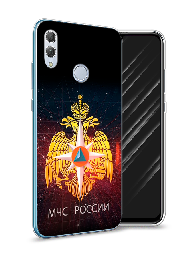 

Чехол Awog на Honor 10 Lite "МЧС России", Черный;желтый;красный, 67550-5