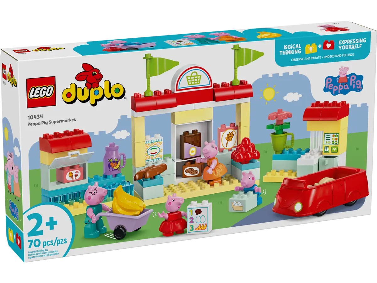 Конструктор Lego Duplo Свинка Пеппа: Супермаркет, 10434