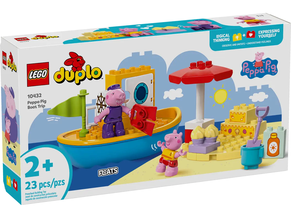 Конструктор Lego Duplo Свинка Пеппа прогулка на лодке 10432 3279₽