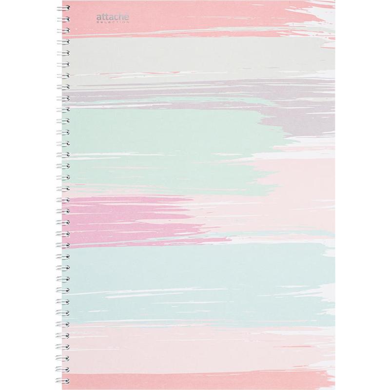 

Бизнес-тетрадь А4 Attache Selection Pastel, 80 листов, клетка, спираль (203x290мм), 34шт.