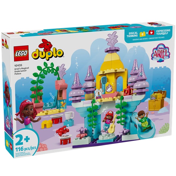 

Конструктор Lego Duplo Disney Волшебный подводный дворец Ариель, 10435, 10435