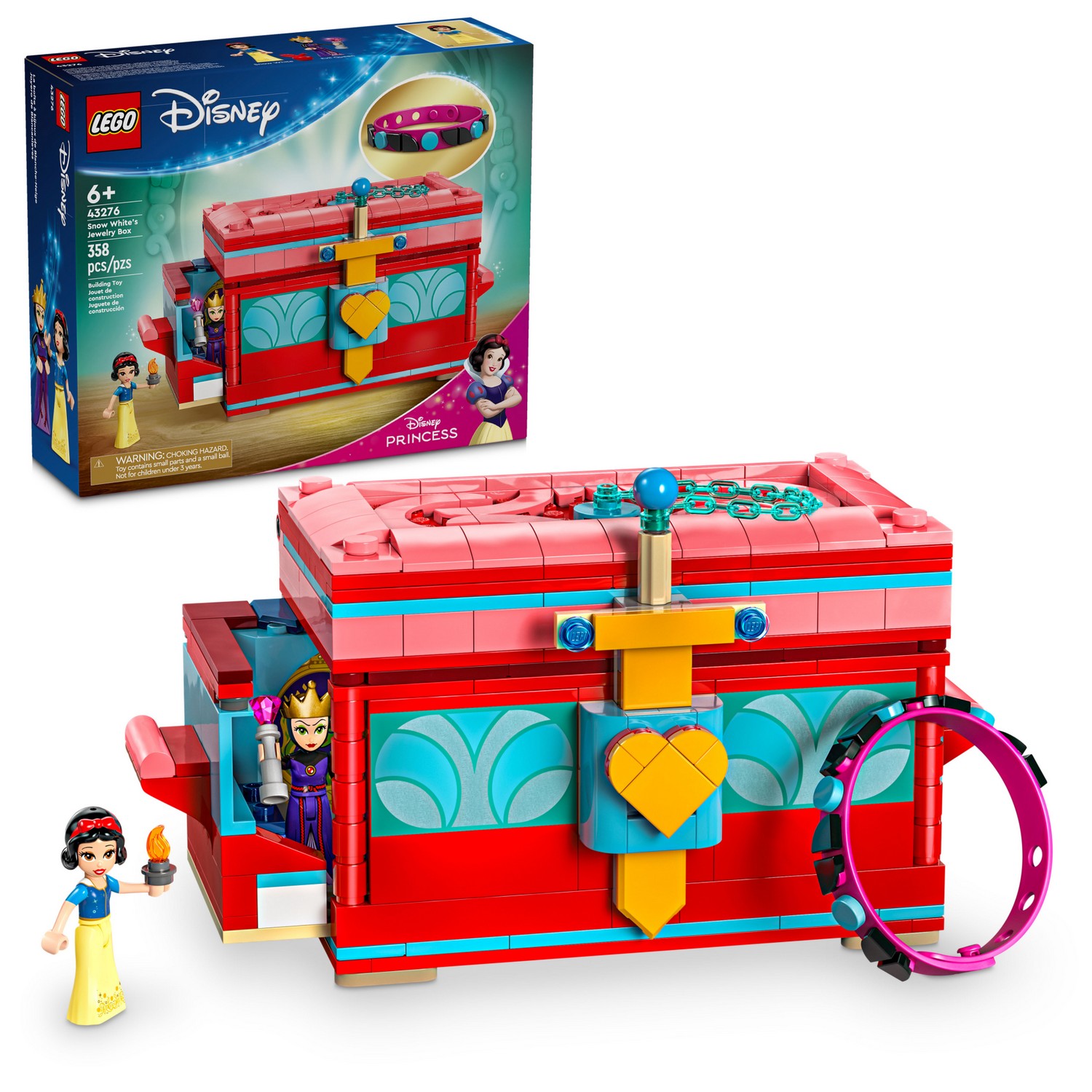 Конструктор Lego Disney Princess Шкатулка для драгоценностей, 43276