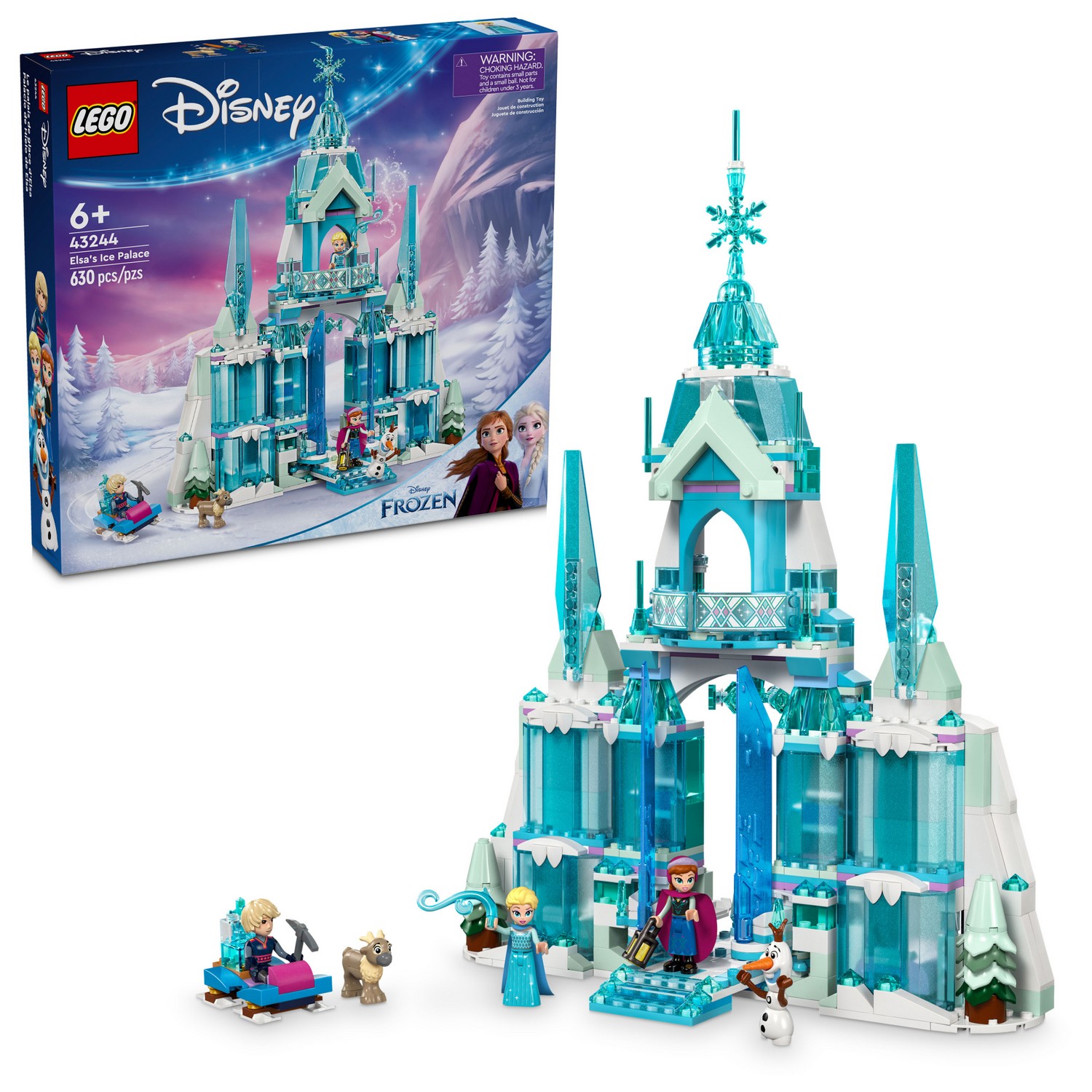 

Конструктор Lego Disney Princess Ледяной дворец Эльзы, 43244, 43244