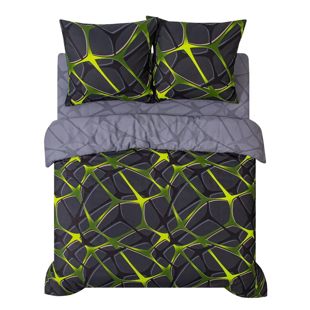 

Комплект постельного белья АртПостель Страйк, семейный, бязь, серый, Страйк