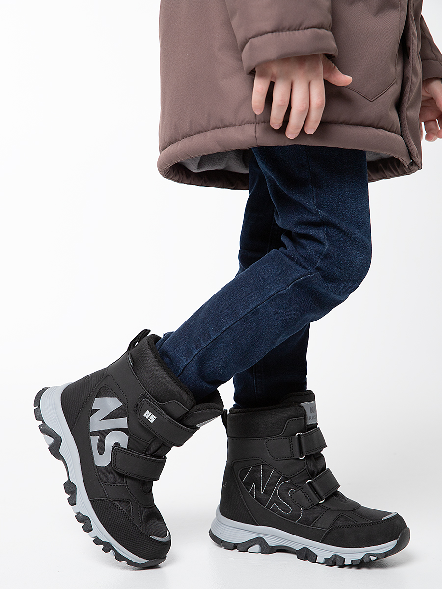 

Ботинки детские NIKASTYLE 16з12824, черный, 32, 16з12824