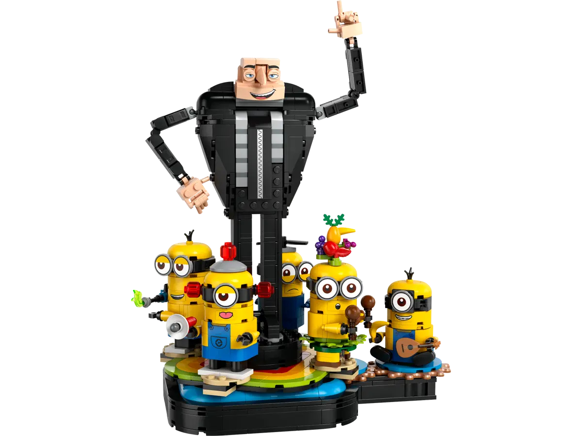 Конструктор Lego Minions Грю и миньоны, 75582