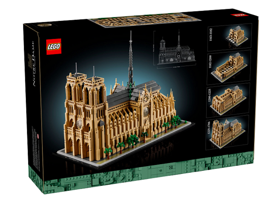 

Конструктор Lego Architecture Собор Парижской Богоматери, 21061, 21061