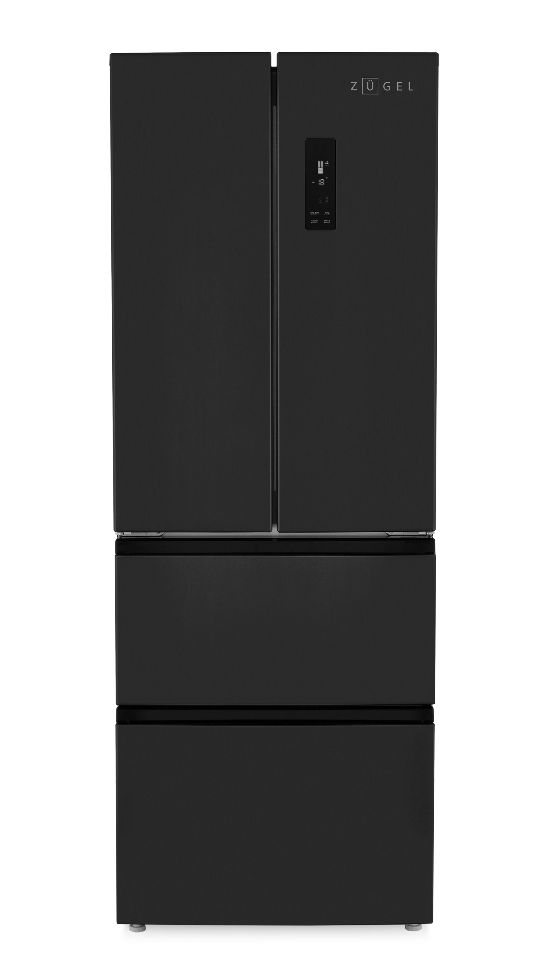 Холодильник ZUGEL ZRFD361B черный
