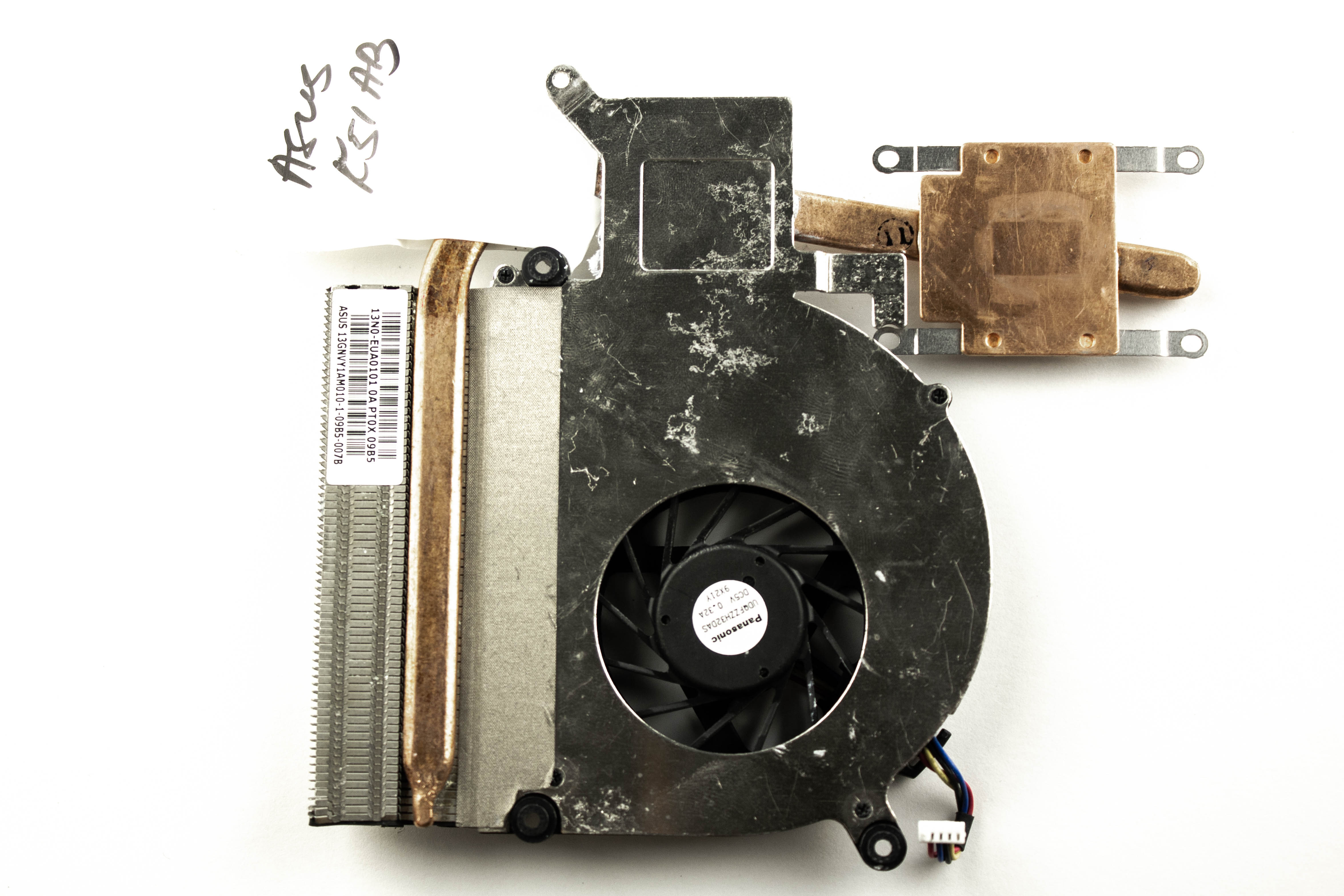 

Система охлаждения для ноутбука Asus K51A 13N0-EUA0101, 13GNVY1AM010-1
