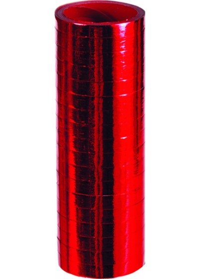 Серпантин бумажный "Металлик" (Цв: Красный)/АРТЭ/4585