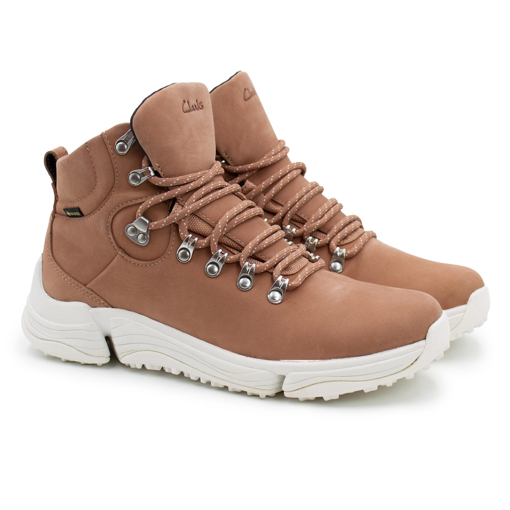 фото Ботинки женские clarks tripathday gtx 26152311 розовые 36 eu