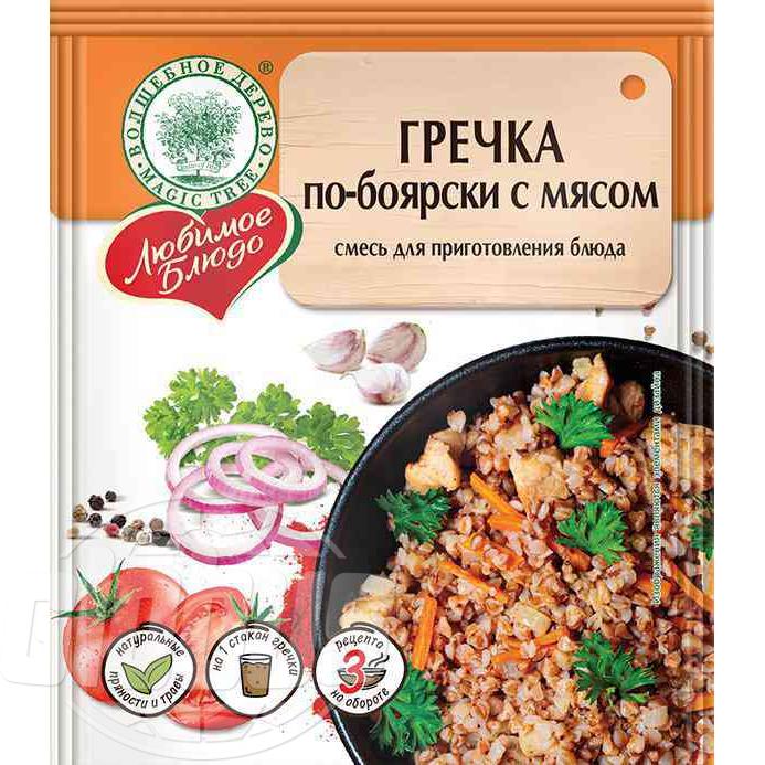 фото Смесь волшебное дерево гречка по-боярски с мясом 20 г