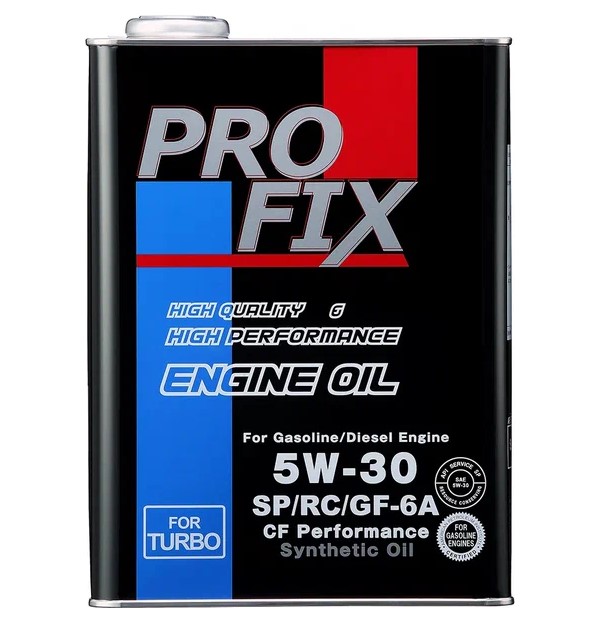 фото Масло моторное синтетическое 4л - engine oil 5w30 sp/gf-6 profix