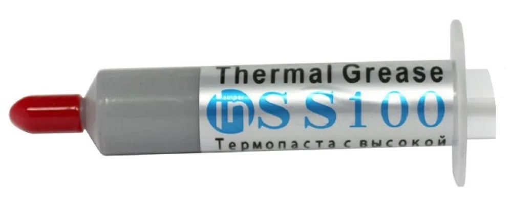 

Термопаста Amperin SS100 1 грамм, Серый