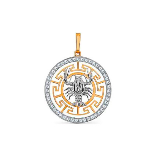 

Подвеска из золота Golden Eagle Т147034213, фианит, Т147034213