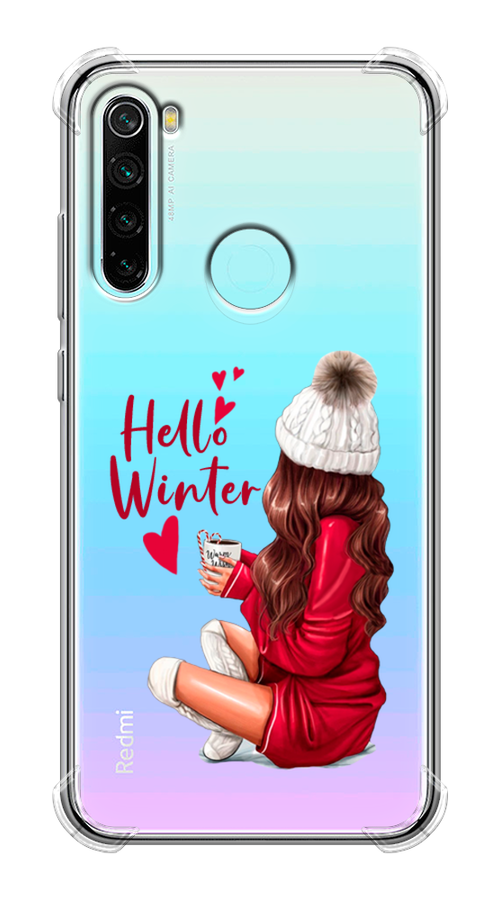 

Чехол Awog на Xiaomi Redmi Note 8 "Hello winter", Разноцветный