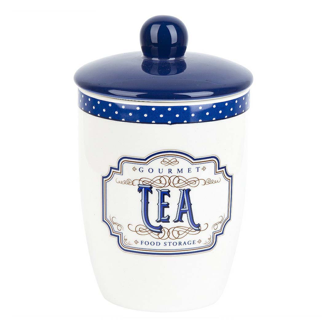

Банка для сыпучих продуктов Dolomite 550 мл (tea), Синий