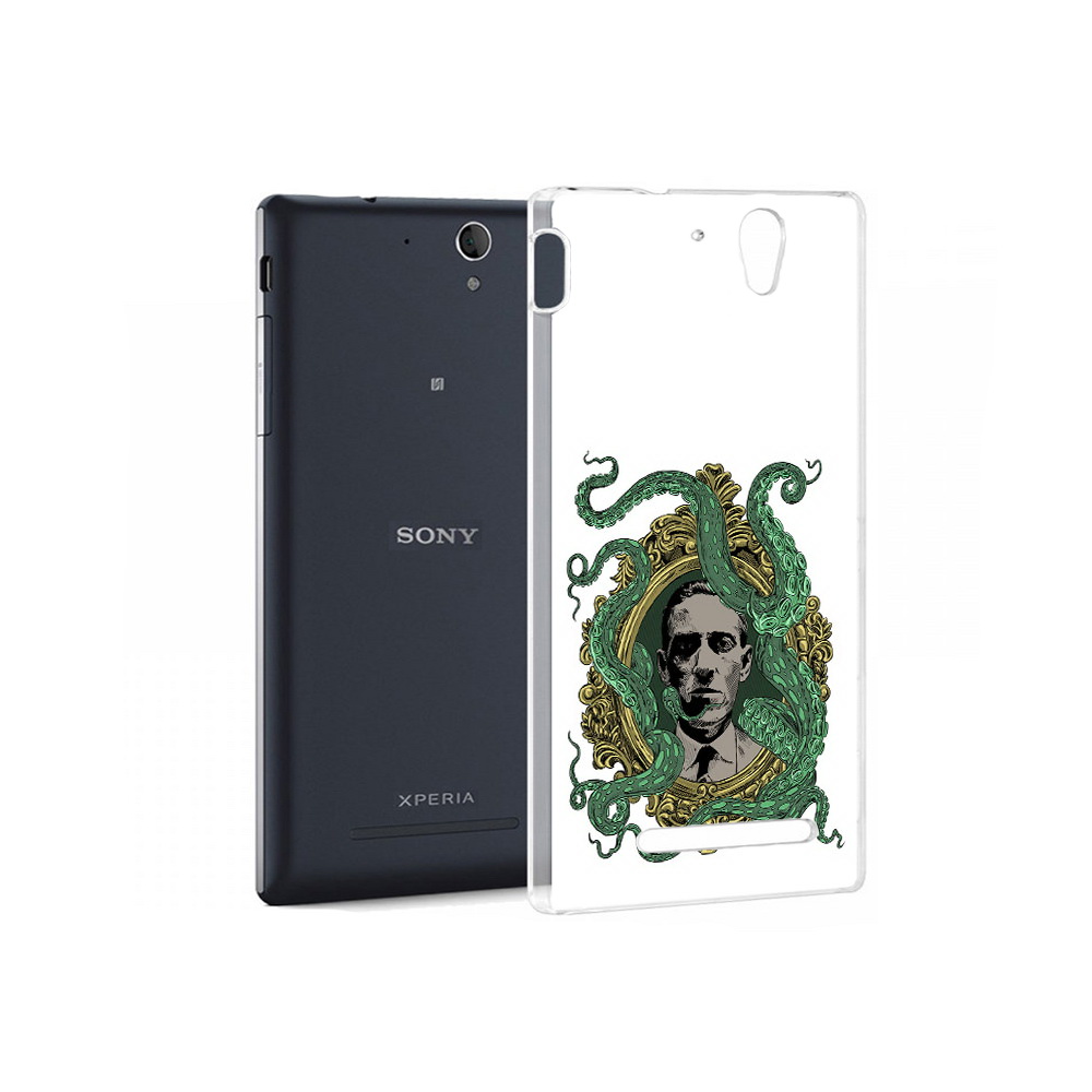 

Чехол MyPads Tocco для Sony Xperia C5 Ultra портрет с кракеном (PT16261.253.552), Прозрачный, Tocco