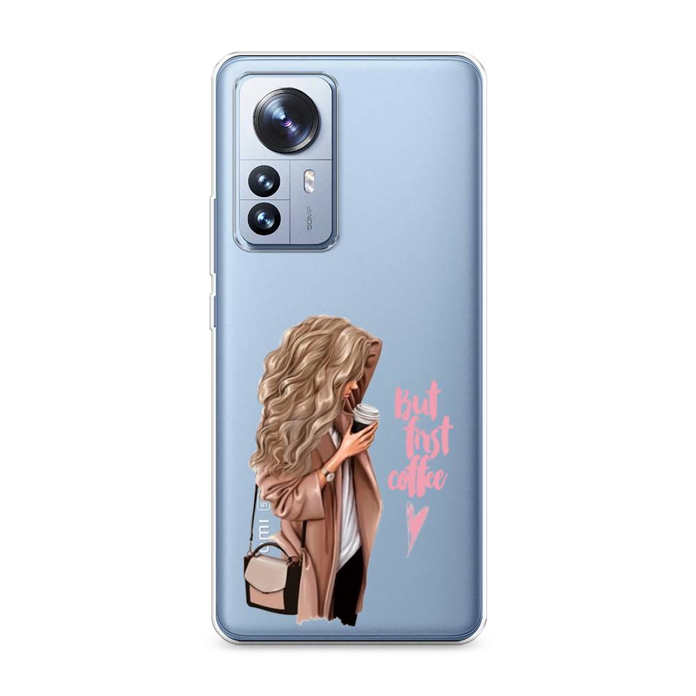 

Силиконовый чехол "Девушка с кофе" на Xiaomi 12 Pro, Девушка с кофе