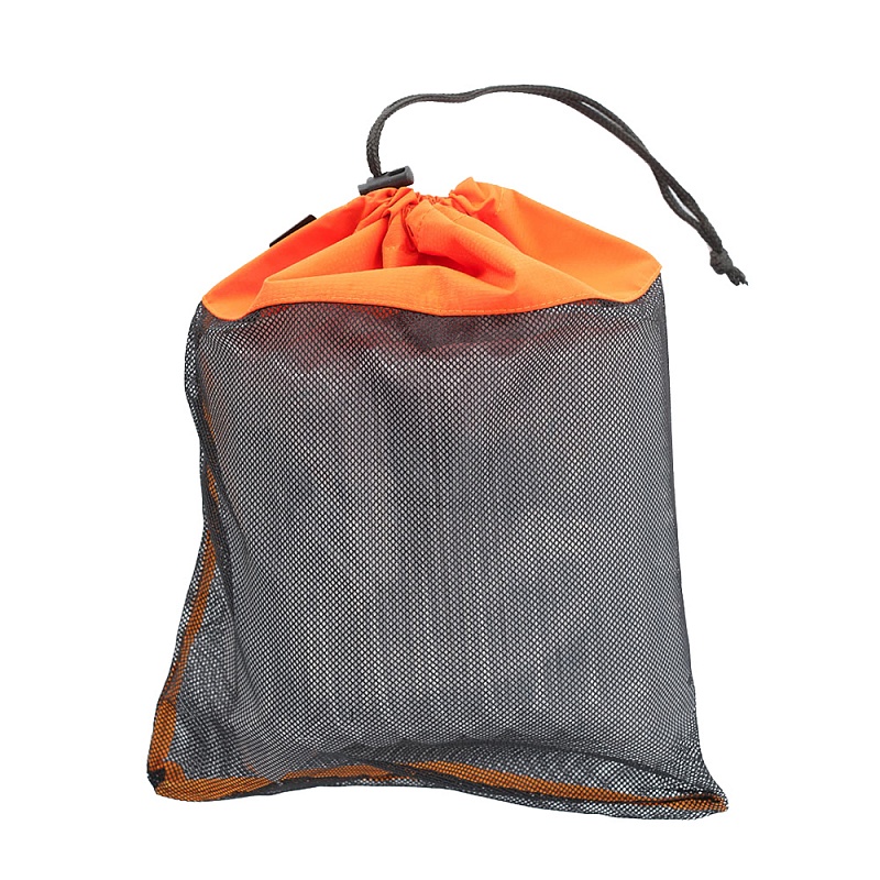Мешок из сетки оражевый
