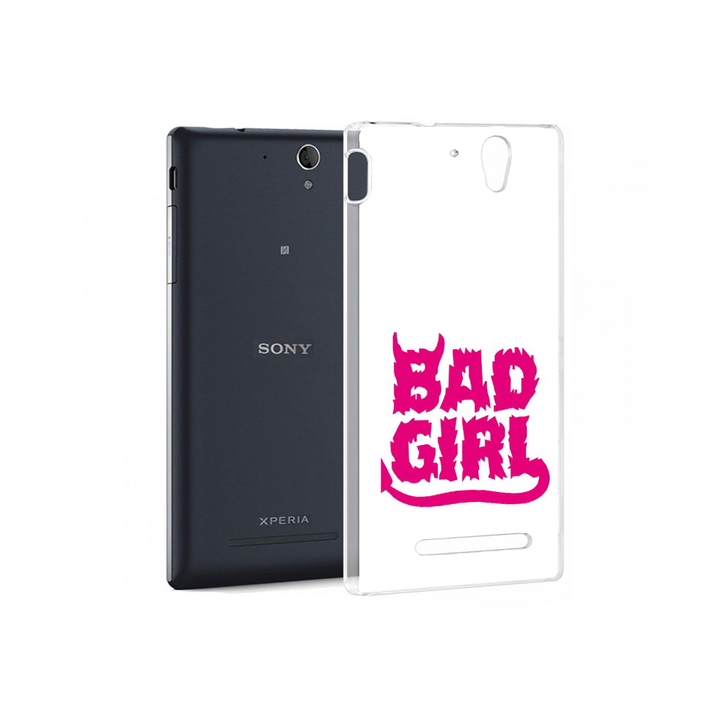 

Чехол MyPads Tocco для Sony Xperia C5 Ultra плохая девочка (PT16261.253.545), Прозрачный, Tocco