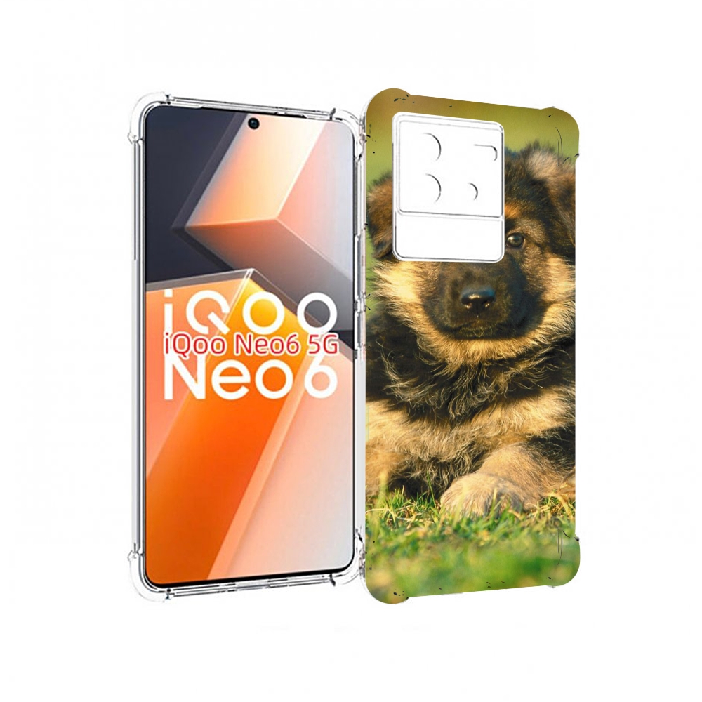 

Чехол MyPads кавказская овчарка для Vivo iQoo Neo 6 5G, Прозрачный, Tocco