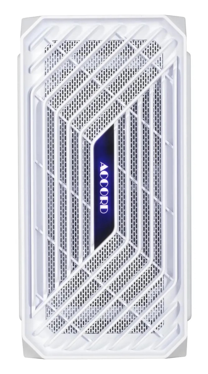 

Корпус mATX Accord ACC-265W, Mini-Tower, без БП, белый