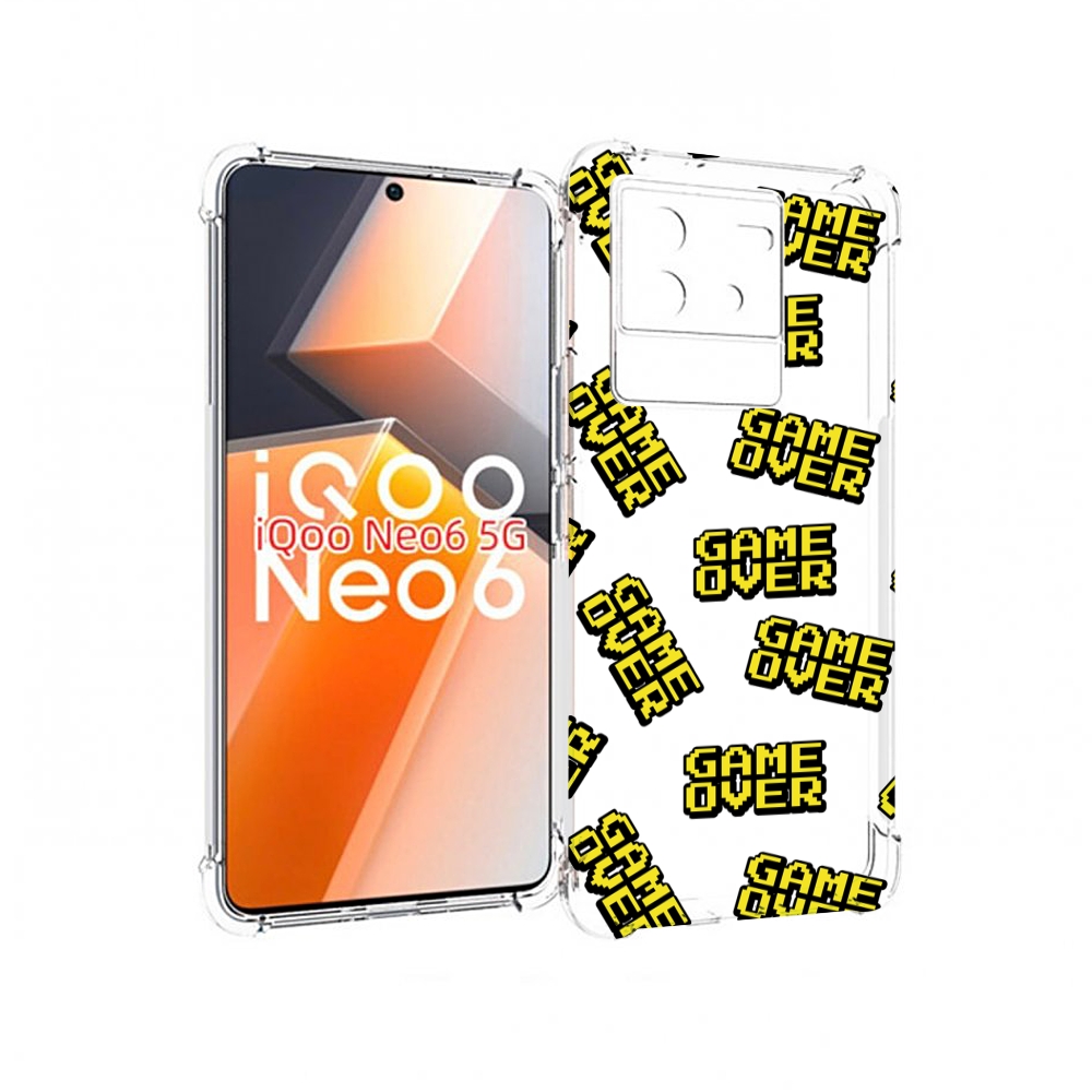 

Чехол MyPads игра-окончена для Vivo iQoo Neo 6 5G, Прозрачный, Tocco
