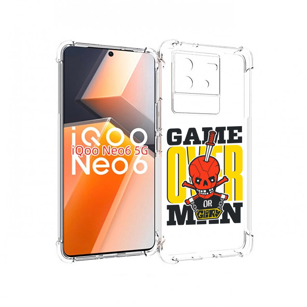 

Чехол MyPads игра-окончена-парень для Vivo iQoo Neo 6 5G, Прозрачный, Tocco