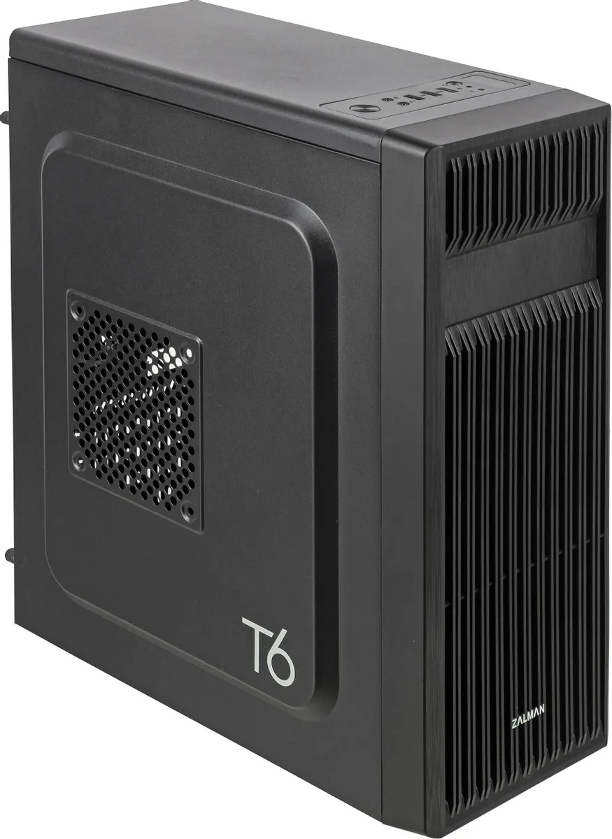 

Корпус ATX Zalman ZM-T6, Midi-Tower, без БП, черный