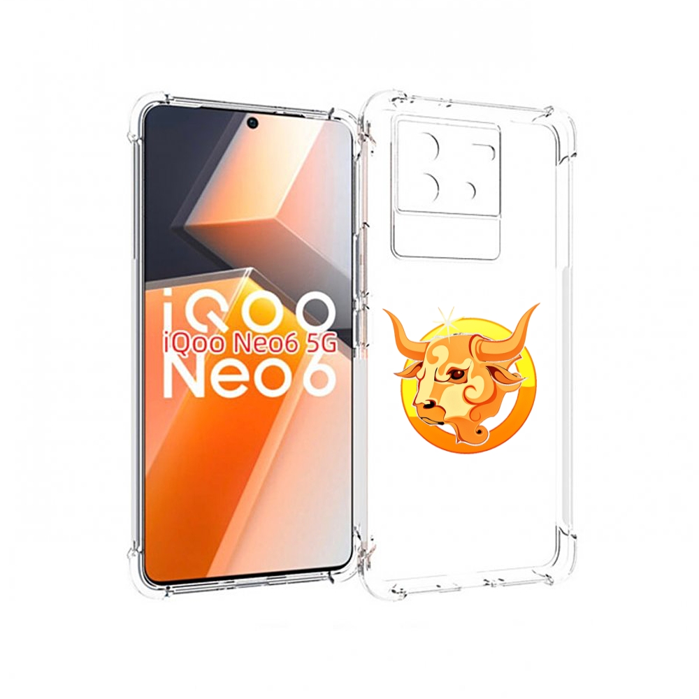 

Чехол MyPads знак-зодиака-телец-6 для Vivo iQoo Neo 6 5G, Прозрачный, Tocco