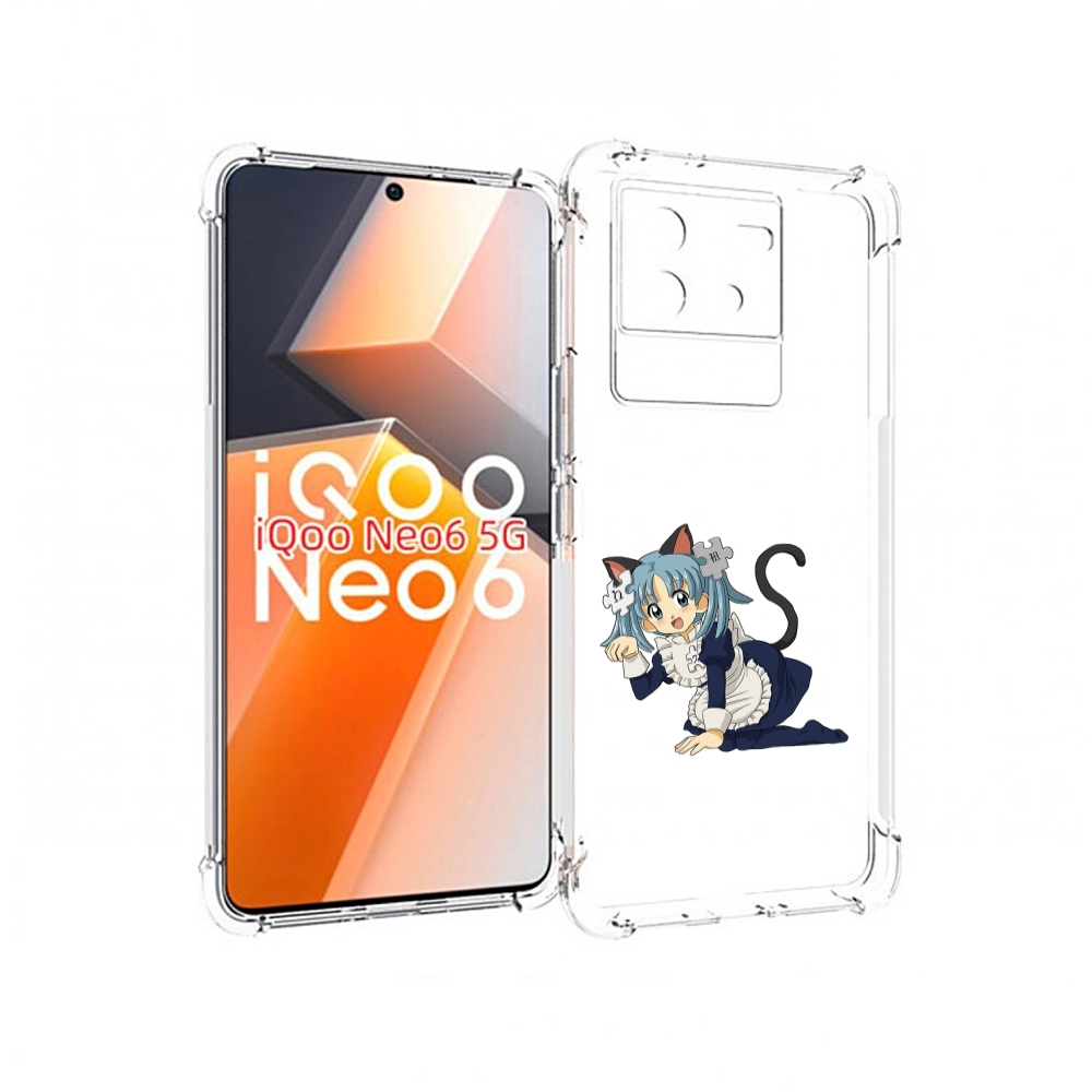 

Чехол MyPads аниме3 для Vivo iQoo Neo 6 5G, Прозрачный, Tocco