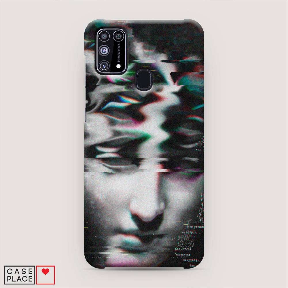 фото Пластиковый чехол "glitch art" на samsung galaxy m31 awog