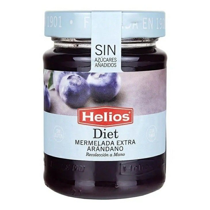 

Конфитюр Helios Extra из черники без сахара 280 г